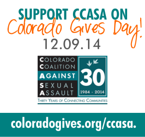 Support CCASA on Colorado Gives Day