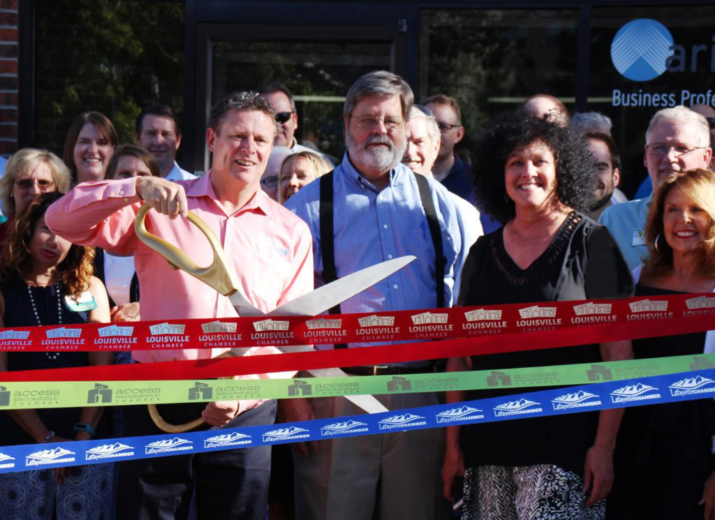 Ariel IT Services-Ribbon cutting